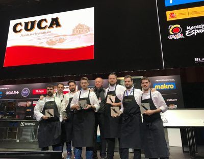 Conservas Cuca entrega el premio "Cocinero Revelación" Madrid Fusión