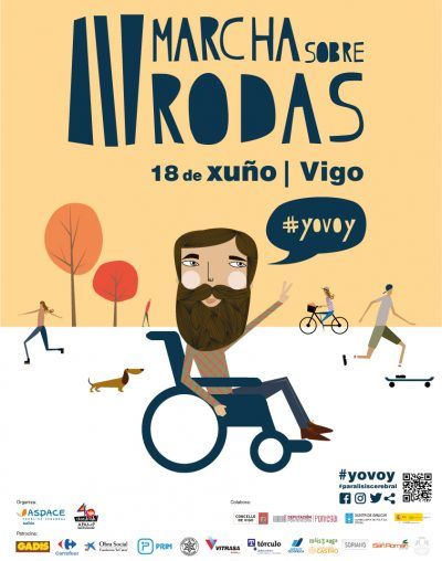 III Marcha sobre Ruedas en Vigo: abierto el plazo de inscripción.