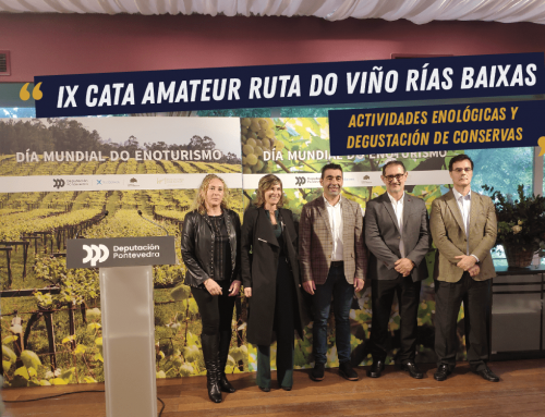 Degustación de conservas en la IX Cata Amateur Ruta do Viño Rías Baixas