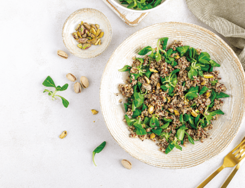 Ensalada templada con quinoa
