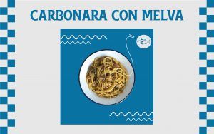 carbonara con melva
