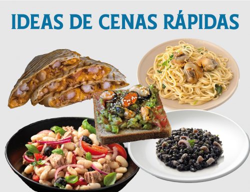 5 cenas rápidas con conservas de pescado y marisco