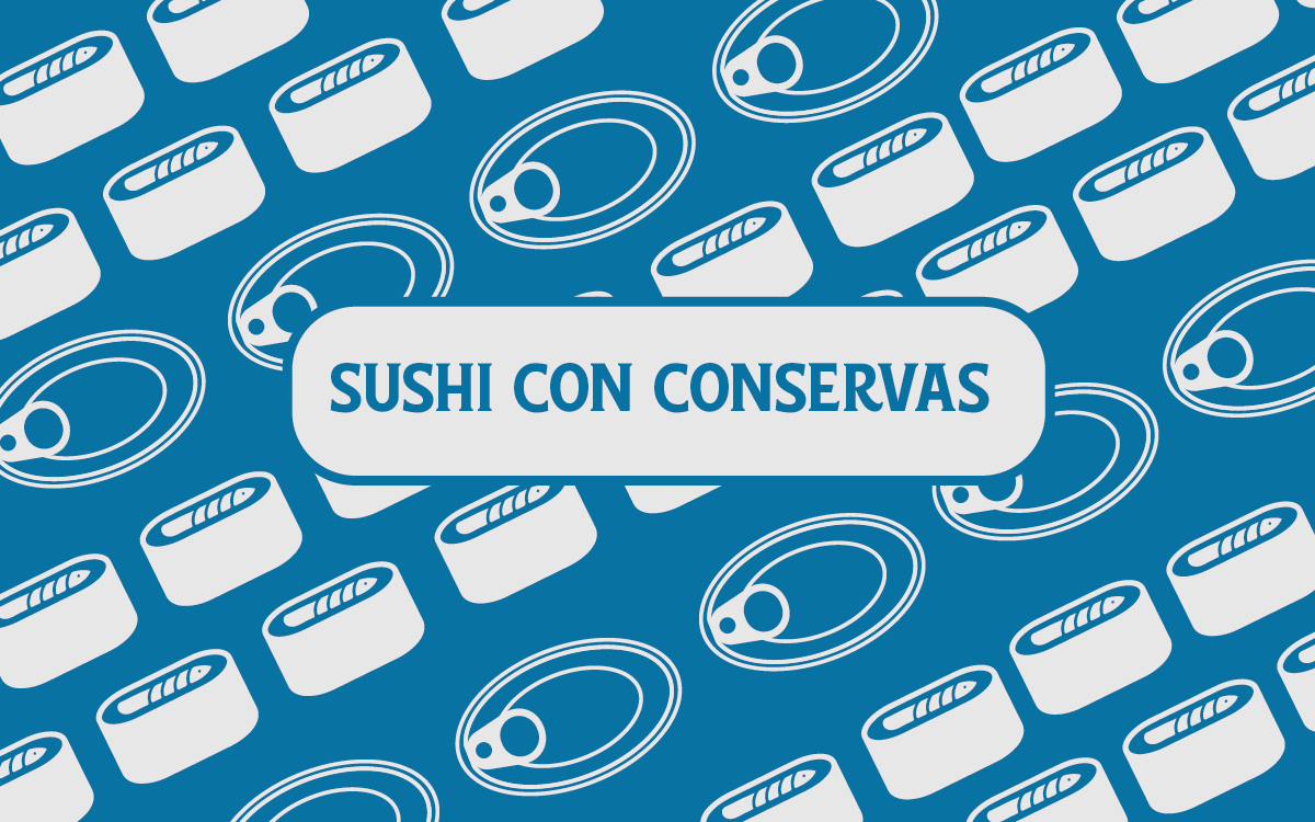 Sushi con conservas