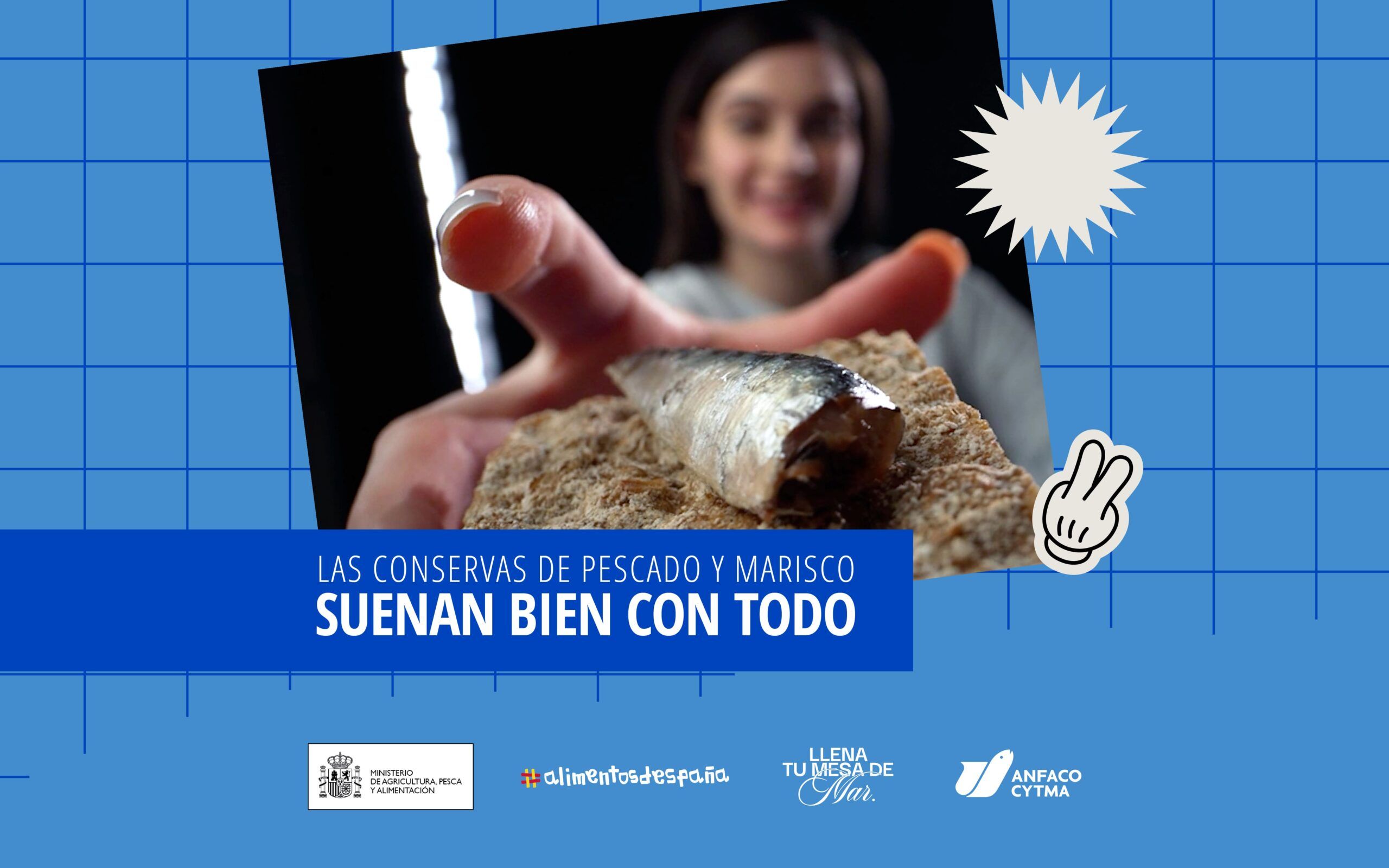 las conservas de pescado y marisco suenan bien con todo